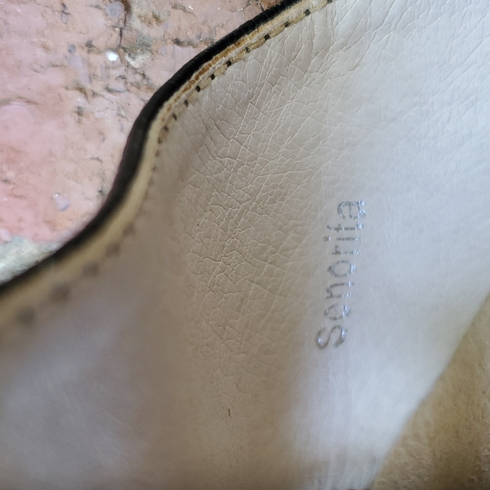 Leather platform sandals, sz. 9+ - Picture 8 of 11
